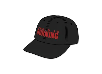 Supreme Paris Is Burning 6-Panel "Black"
