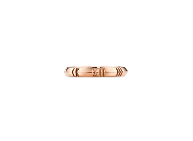 Tiffany & Co. X Closed Narrow Ring 18K "Rose Gold"