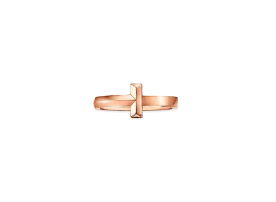 Tiffany & Co. Tiffany T T1 Ring 2.5mm 18K "Rose Gold"