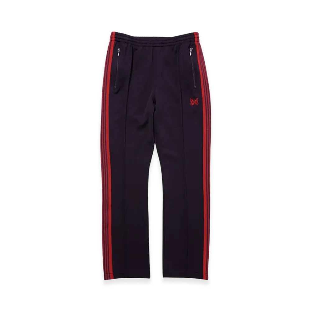 NEEDLES Narrow Track Pants Poly Smooth "Dk.Purple"