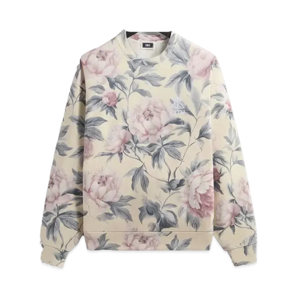 Kith Peony Nelson Crewneck "Sandrift"