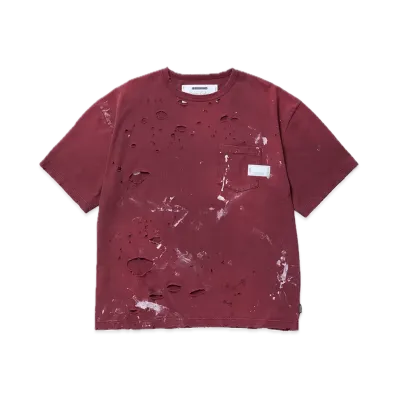 NEIGHBORHOOD Savage Crewneck-P SS "Burgundy"