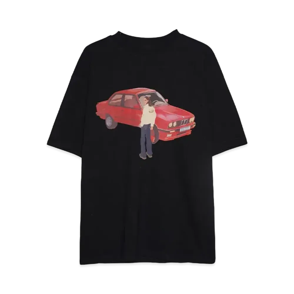 Walk In Paris My dad's car tee "BLACK"