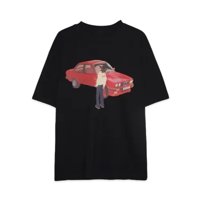 Walk In Paris My dad's car tee "BLACK"