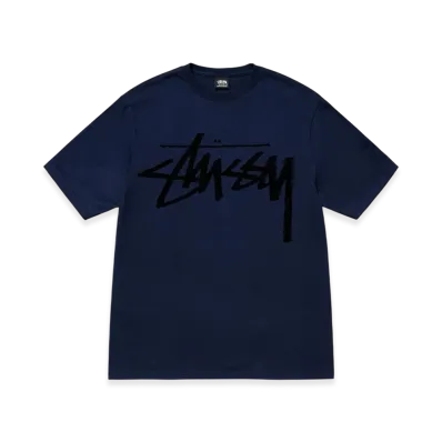 Stussy Big Stock Tee "Navy"