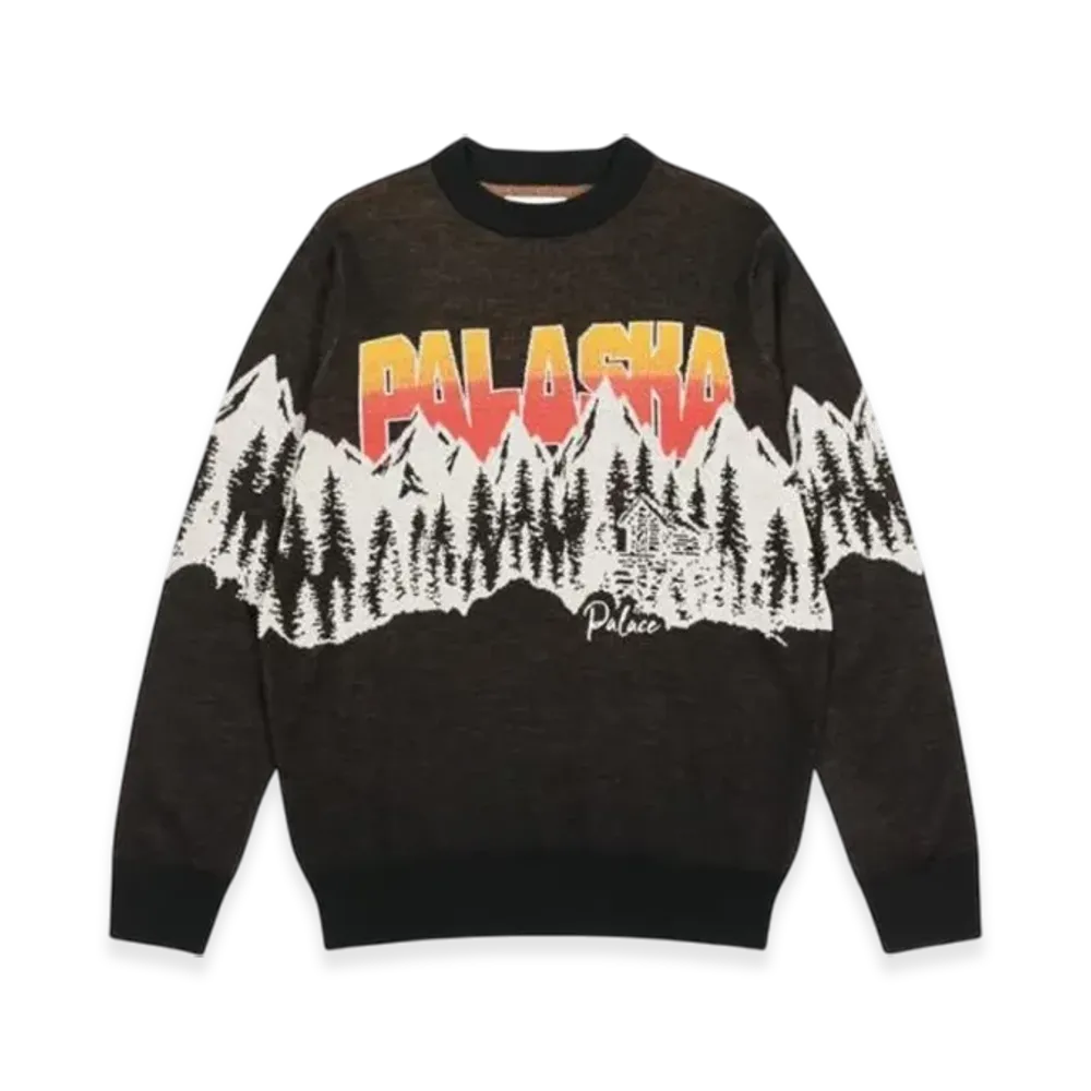PALACE Palaska Knit "Black"