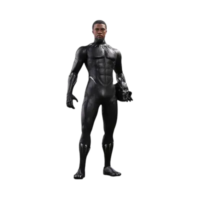 Hot Toys "Movie Masterpiece" -Black Panther- 1/6 Scale Fully Poseable Figure: Black Panther