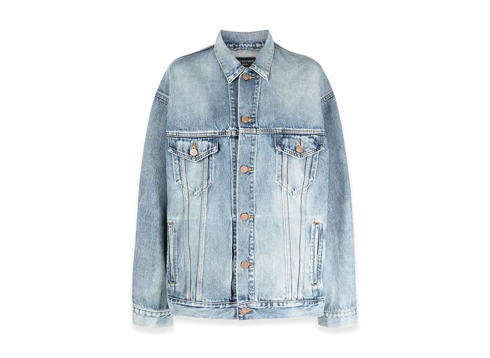 BALENCIAGA Women's Coats "Clear Blue"