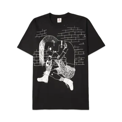 Supreme x Y's by Yohji Yamamoto Thinker Tee "Black"