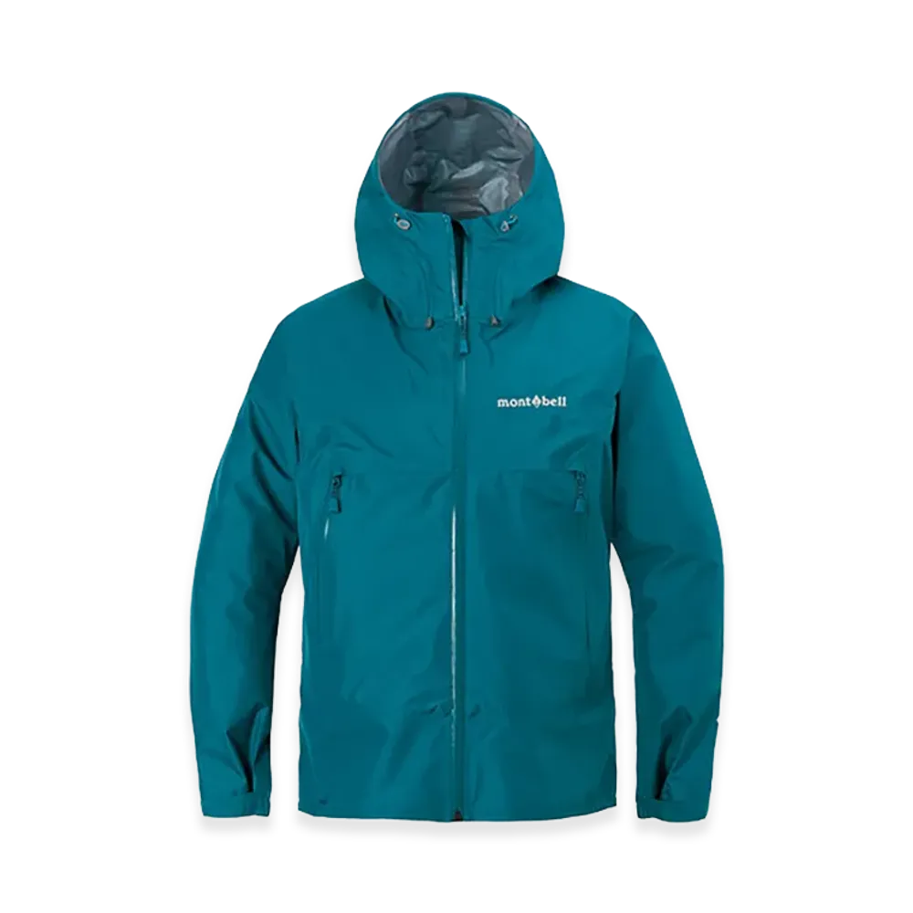 mont-bell Women's US Rain Trekker Jacket "Turquoise"
