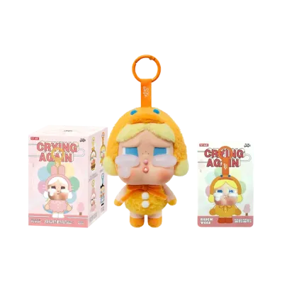 POP MART CRYBABY Crying Again Series Face Plush DUCK YOU