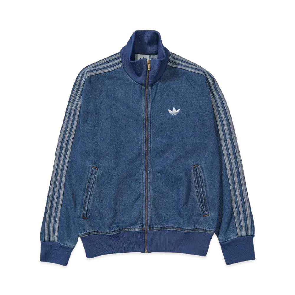 adidas Adicolor Denim Firebird Track Top "Indigo"