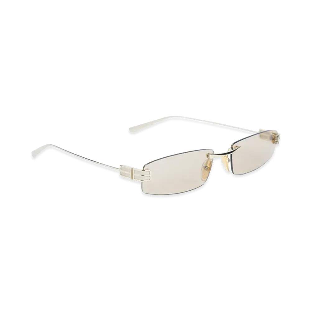 BALENCIAGA Women's "Gossip S" Sunglasses "Gold"