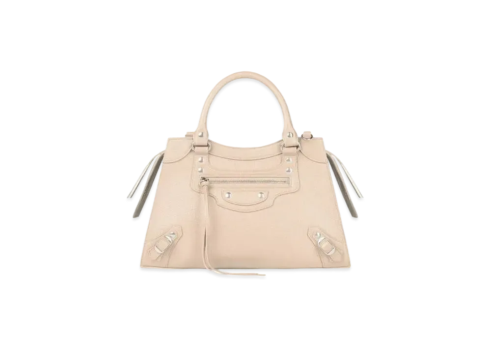BALENCIAGA Neo Classic Small Handbag "Nude"