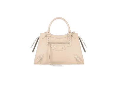 BALENCIAGA Neo Classic Small Handbag "Nude"