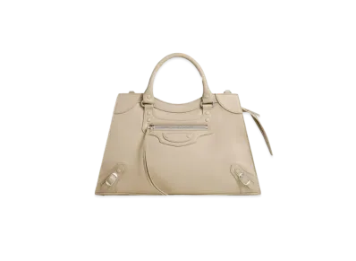 BALENCIAGA Neo Classic Handbag "Beige"