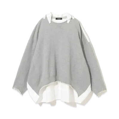 UNDERCOVER Cotton Sweatshirt Pullover "Top Gray"