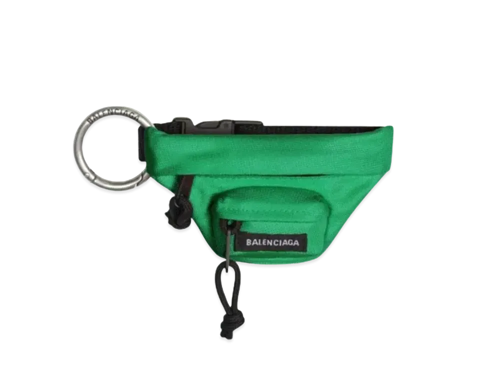 BALENCIAGA Miniature Waist Bag Bracelet Key Ring