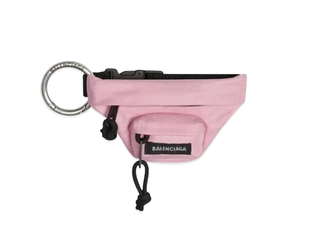 BALENCIAGA Miniature Waist Bag Bracelet Key Ring