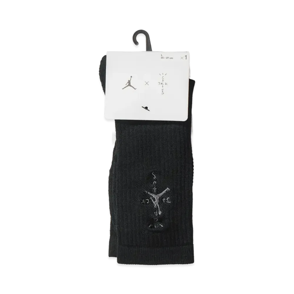 Nike Jordan x Travis Scott Everyday Cushion Crew Socks "Black"