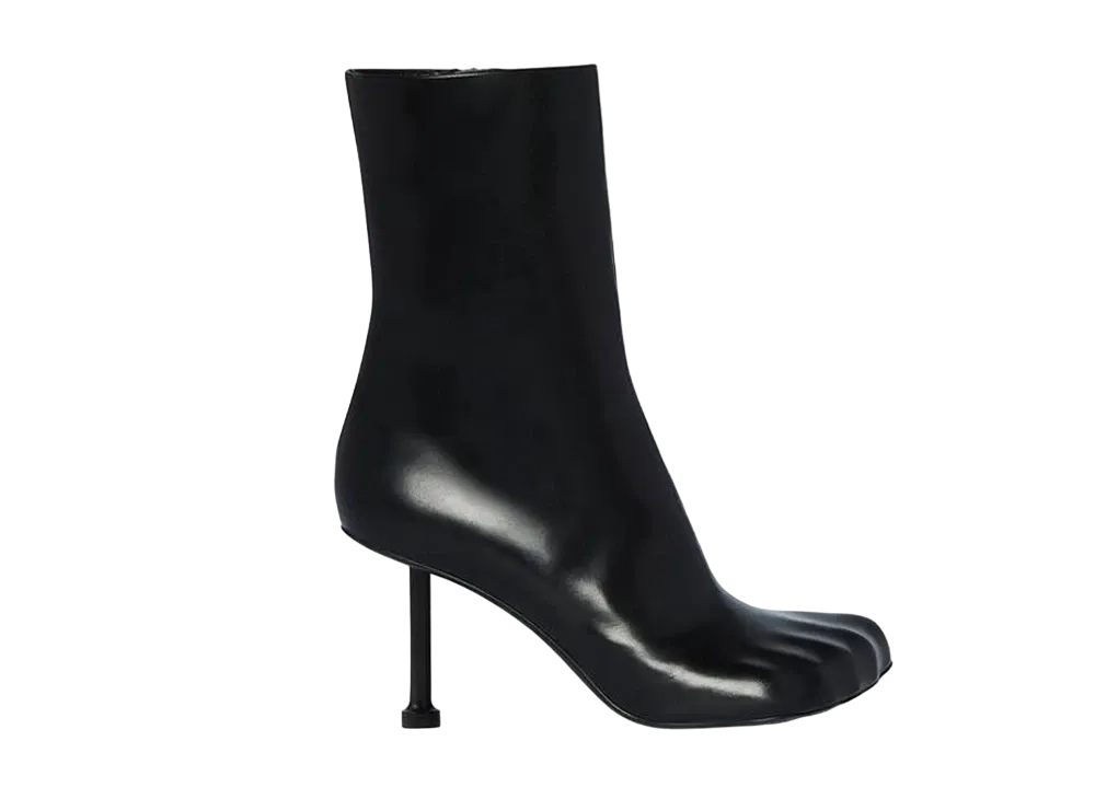 BALENCIAGA Women's Anatomic 80mm Bootie "Black"