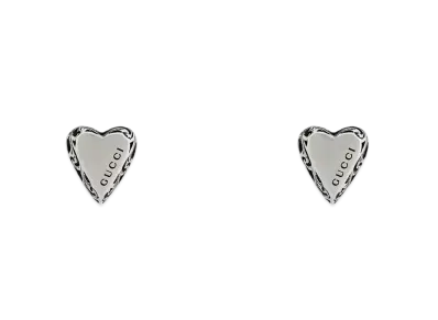 GUCCI Love Earrings Silver