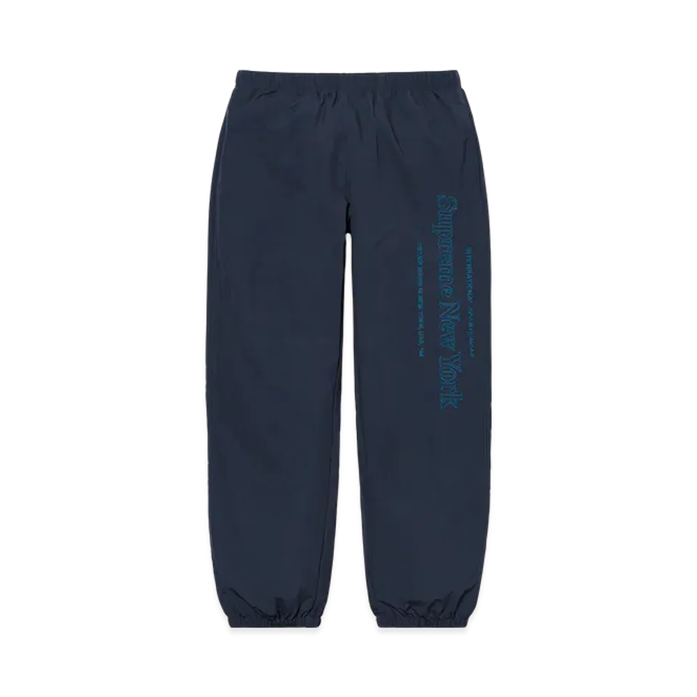 Supreme Side Logo Track Pant "Navy"