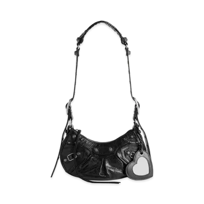 BALENCIAGA Women's Le Cagole Shoulder Bag XS "Black"