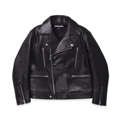 NEIGHBORHOOD Leather Riders Jacket "Brown"