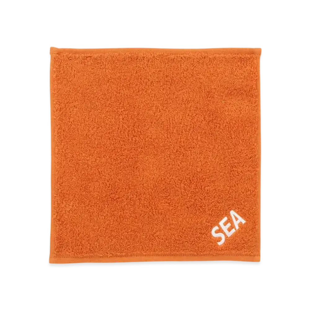 WIND AND SEA Sea Hand Towel "Orange"