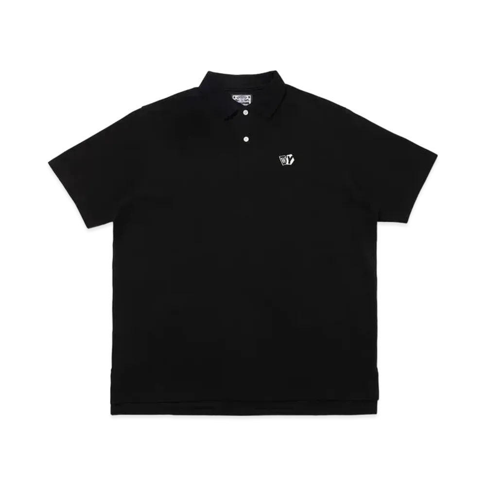 Wasted Youth Big Polo Shirt "Black" / VERDY