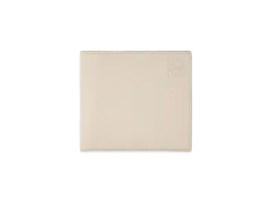 LOEWE Bifold Wallet In Soft Grained Calfskin "Light Oat"