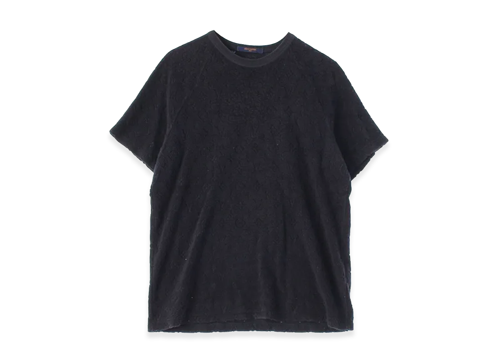 ルイヴィトン モノグラム タオリング Tシャツ "ブラック" RM191M IZG HGY20W