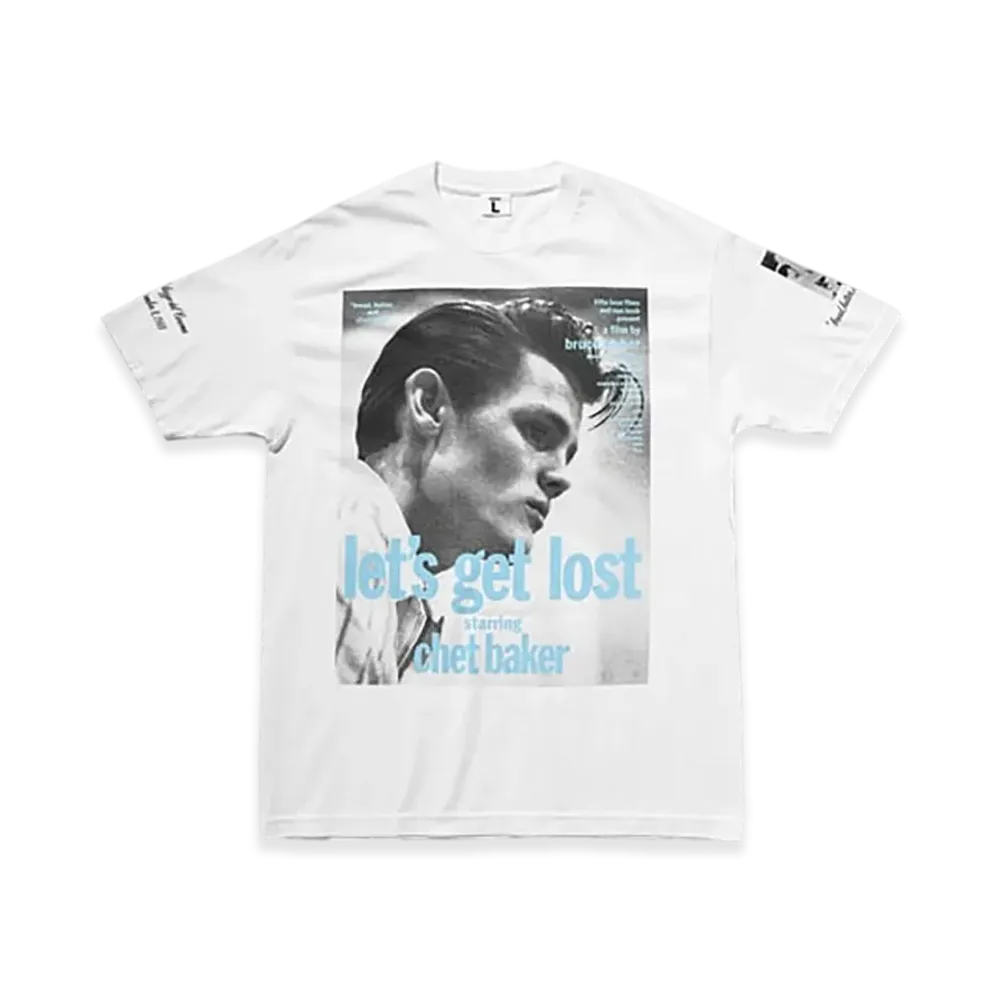 Weber x Let's get Lost T Shirt (Poster art 1) "White"