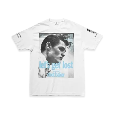 Weber x Let's get Lost T Shirt (Poster art 1) "White"