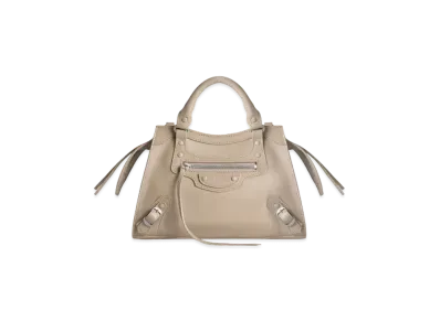 BALENCIAGA Neo Classic Plus Small Tote for All "Beige"