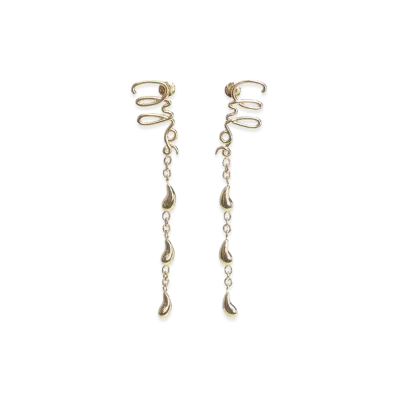 Chloe Women's Iconic Drop Earrings "Gold"