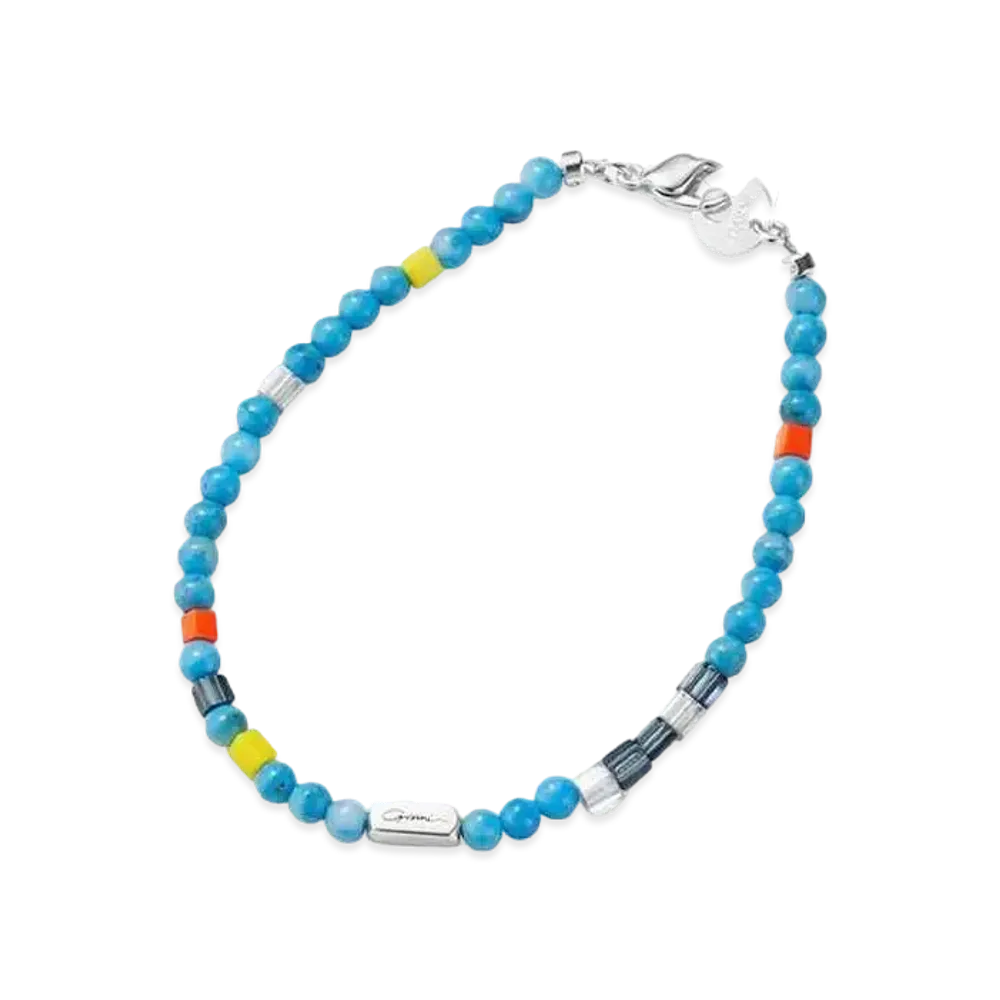 GARNI Mix Beads Bracelet "BLUE"
