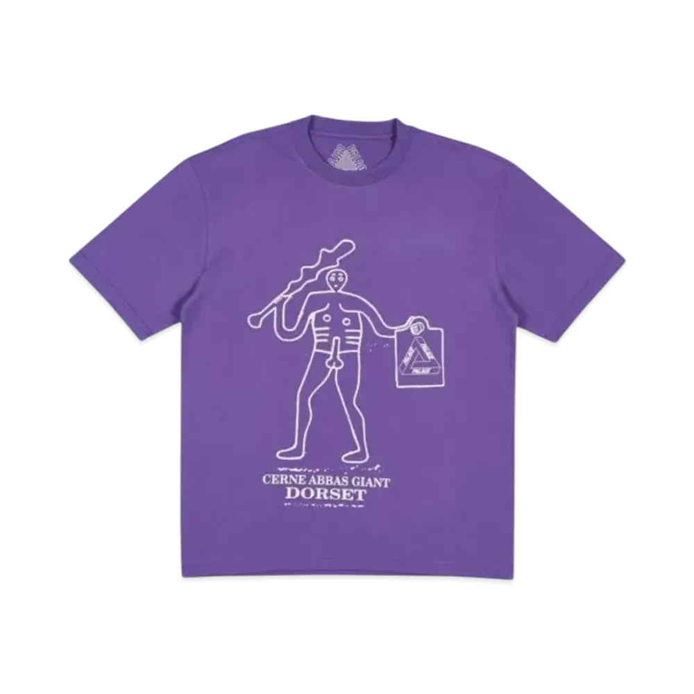 PALACE Ewdorset T-Shirt "Purple"