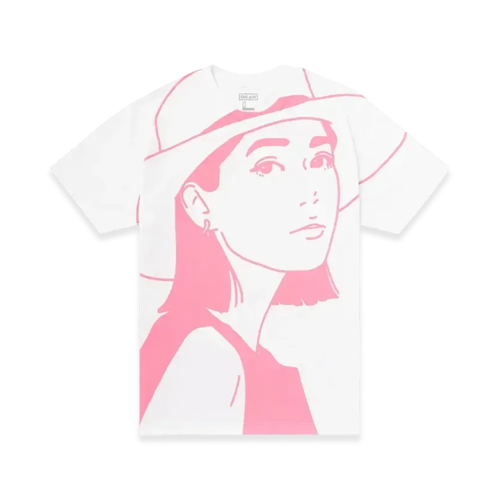 Dover Street Market GInza (DSMG) x ON AIR KYNE Tee "White/Pink"