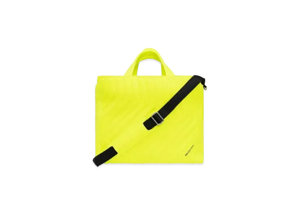 BALENCIAGA Neon Calfskin Handbag