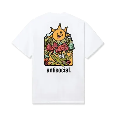ANTI SOCIAL SOCIAL CLUB Frog Trip Tee "White"