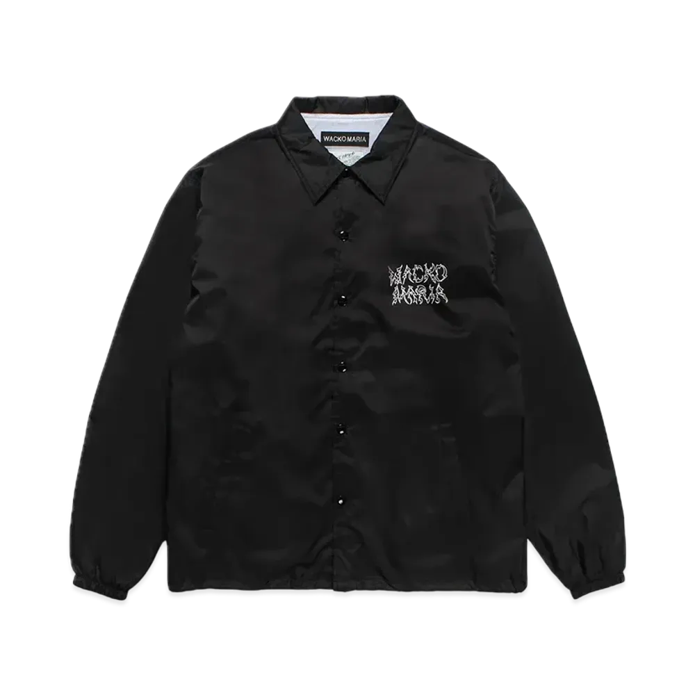 WACKO MARIA x NECKFACE Coach Jacket "Black"