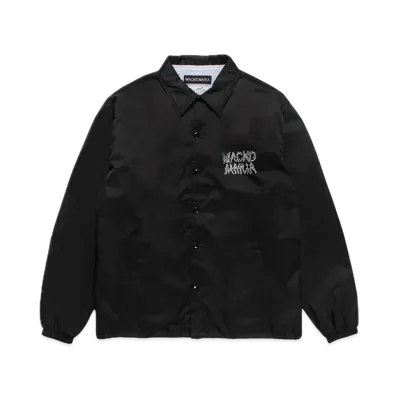 WACKO MARIA x NECKFACE Coach Jacket "Black"