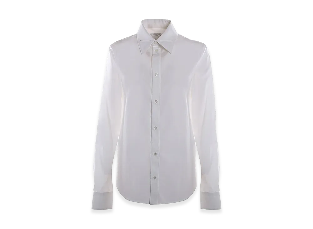 Bottega Veneta Women's Basic Shirt Made Of Cotton "White"