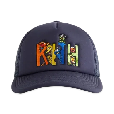 Kith x Sesame Street Kids Trucker Hat "Nocturnal"