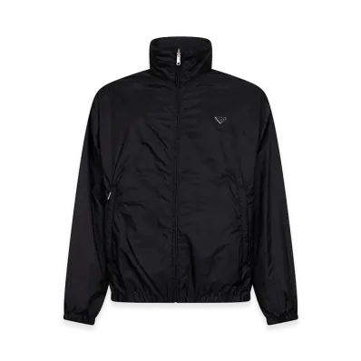 PRADA Re-Nylon Feather Reversible Jacket "Blue"