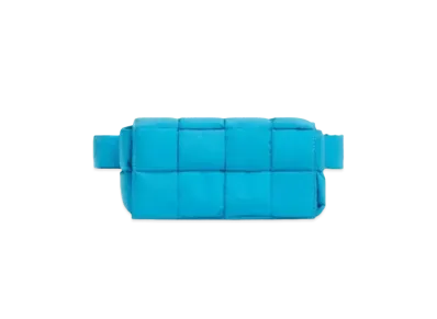 Bottega Veneta Padded Tech Cassette Belt Bag "Pool"