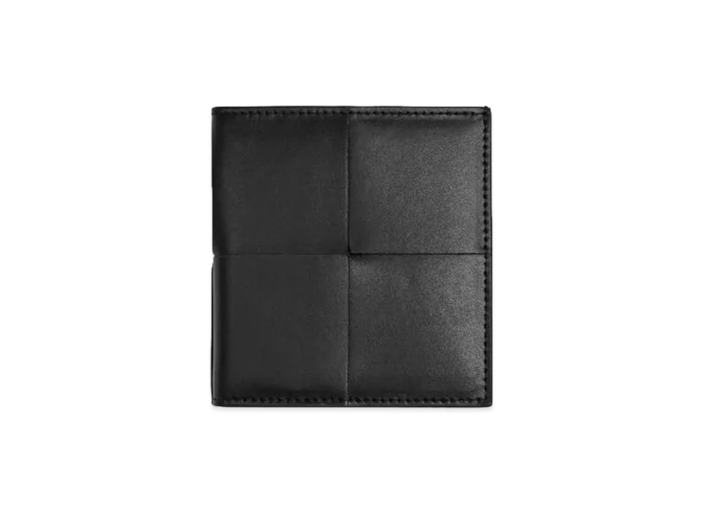 Bottega Veneta Cassette Slim Bi-fold Wallet "Black"
