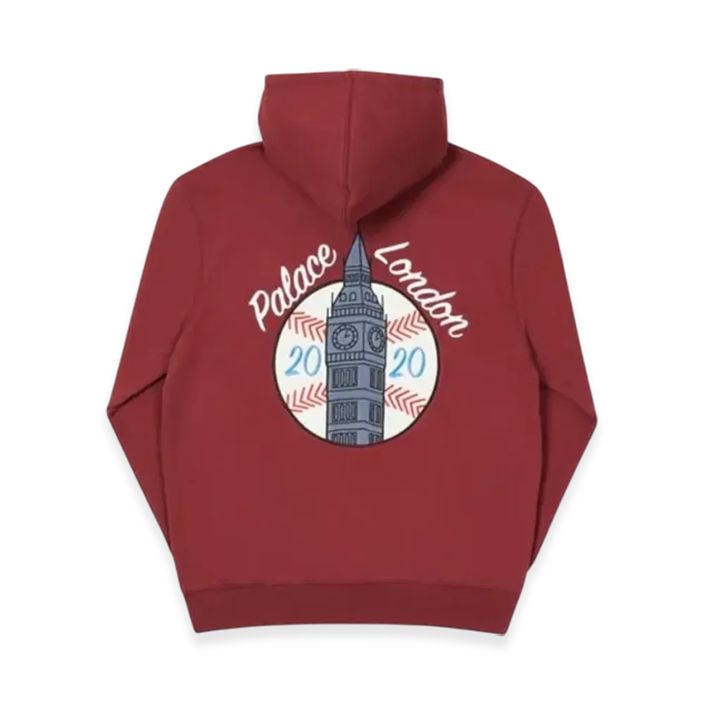 PALACE x New Era Hoodie "Burgundy"